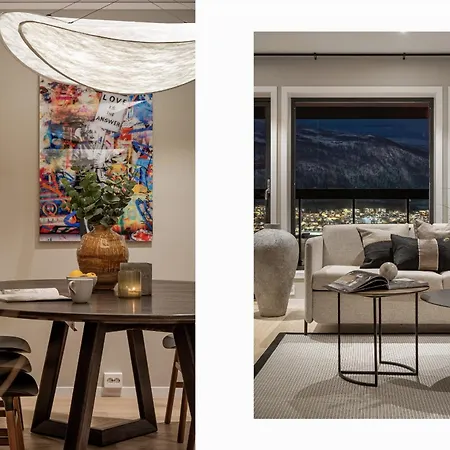 Premium Penthouse Sea & Mountain View In 2-bathrooms, Free Parking In Garage Appartement *