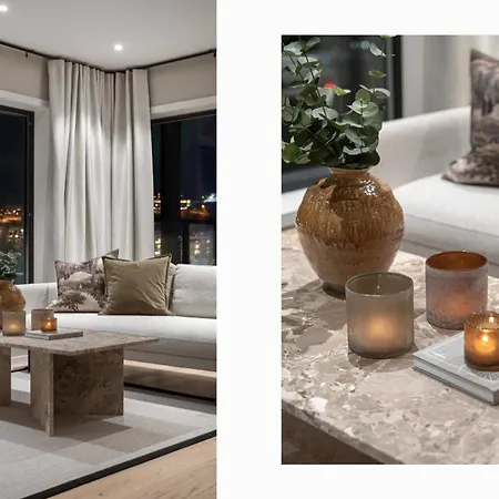 Premium Penthouse Sea & Mountain View In 2-bathrooms, Free Parking In Garage Apartman *