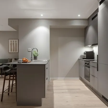 Premium Penthouse Sea & Mountain View In 2-bathrooms, Free Parking In Garage Tromso