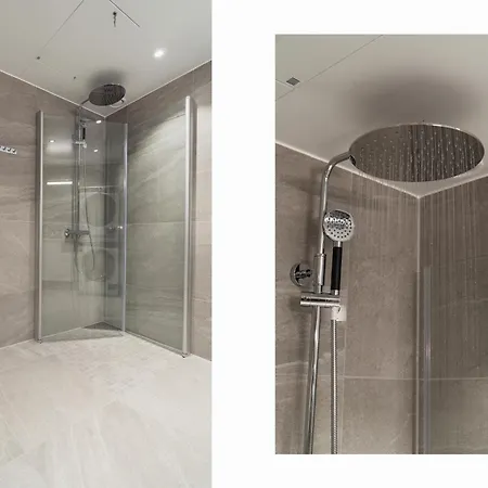 Premium Penthouse Sea & Mountain View In 2-bathrooms, Free Parking In Garage Tromso