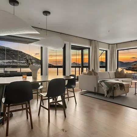 Premium Penthouse Sea & Mountain View * Tromso