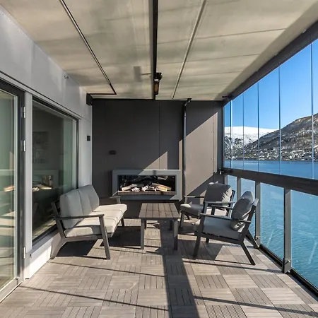 Daire Premium Penthouse Sea & Mountain View Tromsø