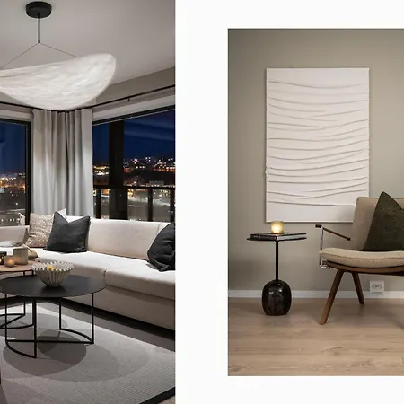 Premium Penthouse Sea & Mountain View In 2-bathrooms, Free Parking In Garage