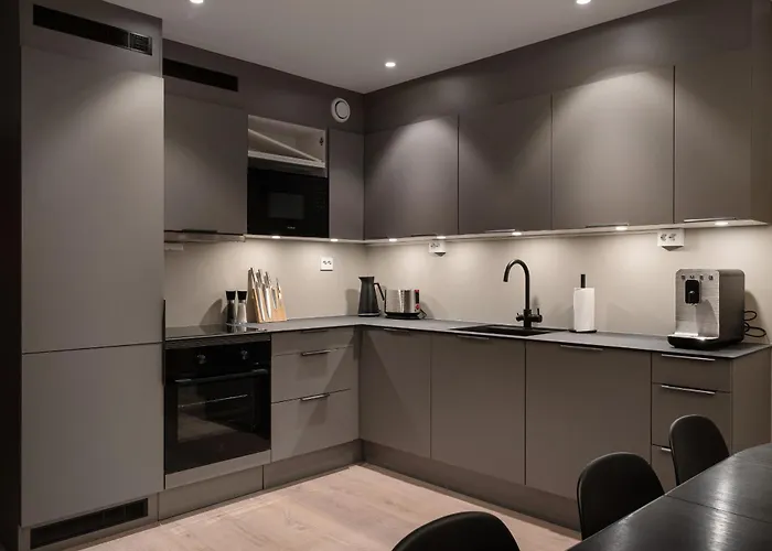Premium Penthouse Sea & Mountain View In 2-bathrooms, Free Parking In Garage * Tromsø